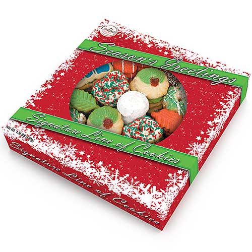 Cookies United Seasons Greetings Gift Box; 1.5 Pounds; 10 Per Case