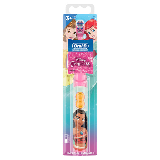 Oral B Disney Princess Battery Power Toothbrush; 1 Count; 4 Per Box; 6 Per Case