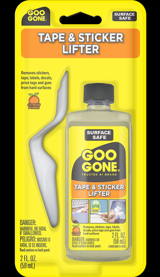Goo Gone Tape & Sticker Lifter; 2 Fluid Ounces; 6 Per Case - High Mart Wholesale