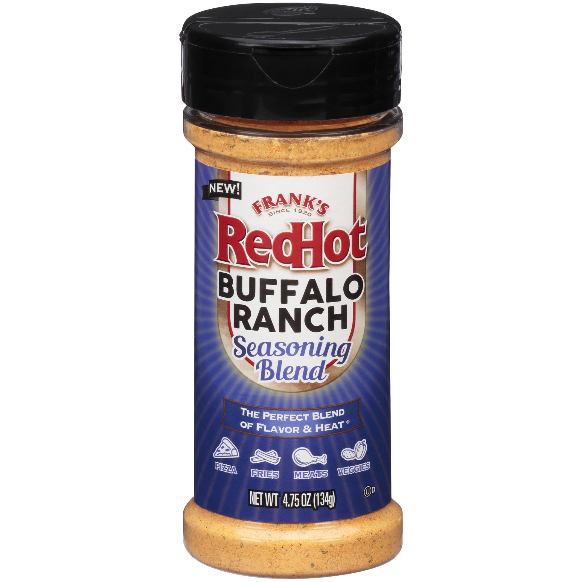 Frank's Redhot Buffalo Ranch Hot Sauce Shaker; 4.75 Ounce; 6 Per Box; 6 Per Case - High Mart Wholesale