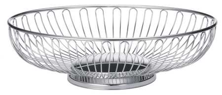 Tablecraft Basket Chrome 10.63; 1 Each - High Mart Wholesale