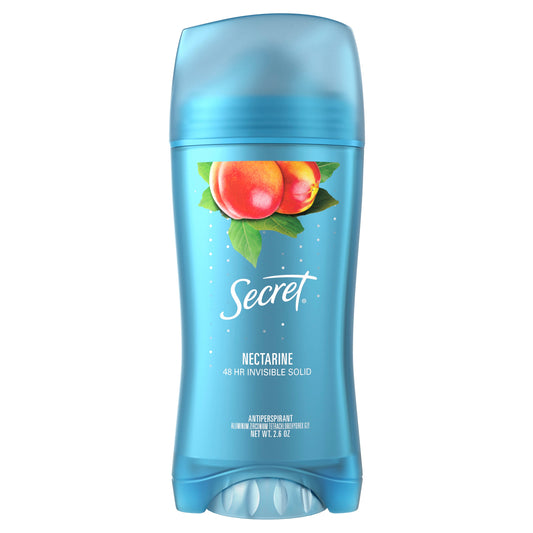 Secret Scent Expressions Invisible Solid Antiperspirant/Deodorant; 2.6 Ounce; 3 Per Box; 4 Per Case