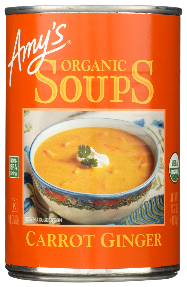 Amy's Organic Ginger Carrot Soup; 14.2 Ounces; 12 Per Case - High Mart Wholesale