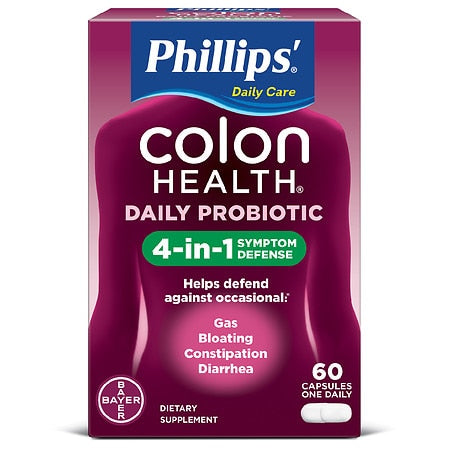 One-A-Day Phillips Colon Health 60S; 60 Piece; 4 Per Box; 6 Per Case - High Mart Wholesale