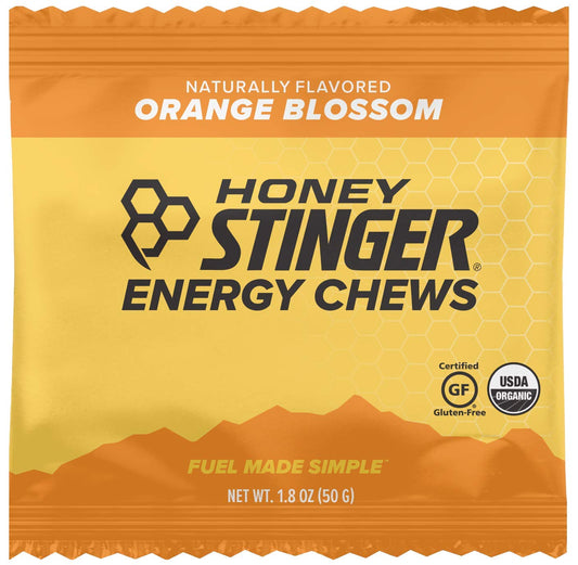 Honey Stinger Orange Organic Energy Chew; 1.8 Ounces; 12 Per Box; 8 Per Case - High Mart Wholesale