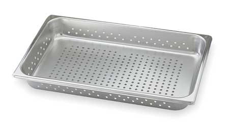 Vollrath Perforated Stainless Steel Full Size Steam Table Pan; 1 Each