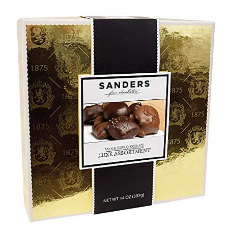 Sanders Luxe Assorted Boxed Chocolate; 7 Ounces; 6 Per Case