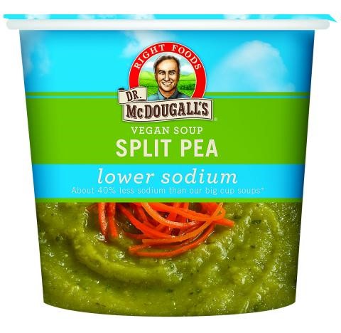 Dr. Mcdougall's Cup Soup Split Pea; 1.9 Ounces; 6 Per Case - High Mart Wholesale