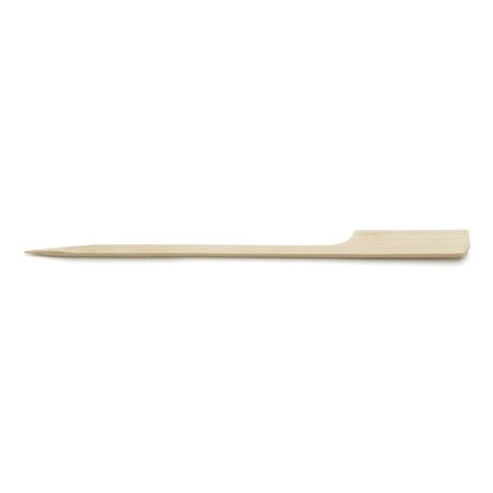 Tablecraft 4.5 Inch Bamboo Paddle Pick; 100 Count - High Mart Wholesale