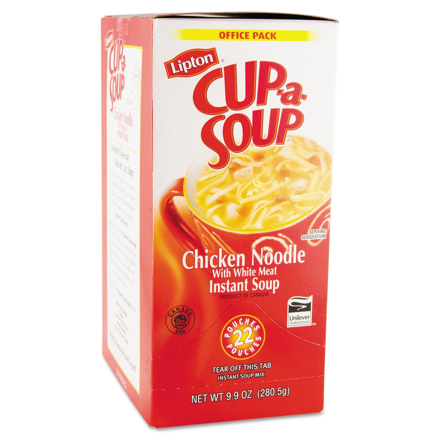 Lipton Cup-A-Soup Cup Of Soup Chicken Noodle; 22 Count; 4 Per Case