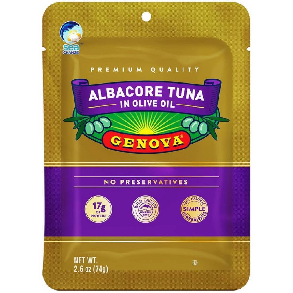 Genova Albacore Olive Oil; 2.6 Ounces; 12 Per Case - High Mart Wholesale