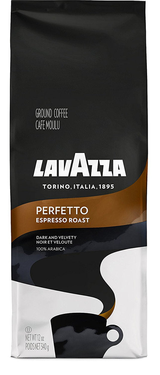 Lavazza Coffee Ground Perfetto; 12 Ounces; 6 Per Case - High Mart Wholesale