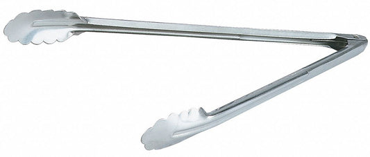 Vollrath 9.5 Inch Stainless Steel Utility Tong; 1 Each