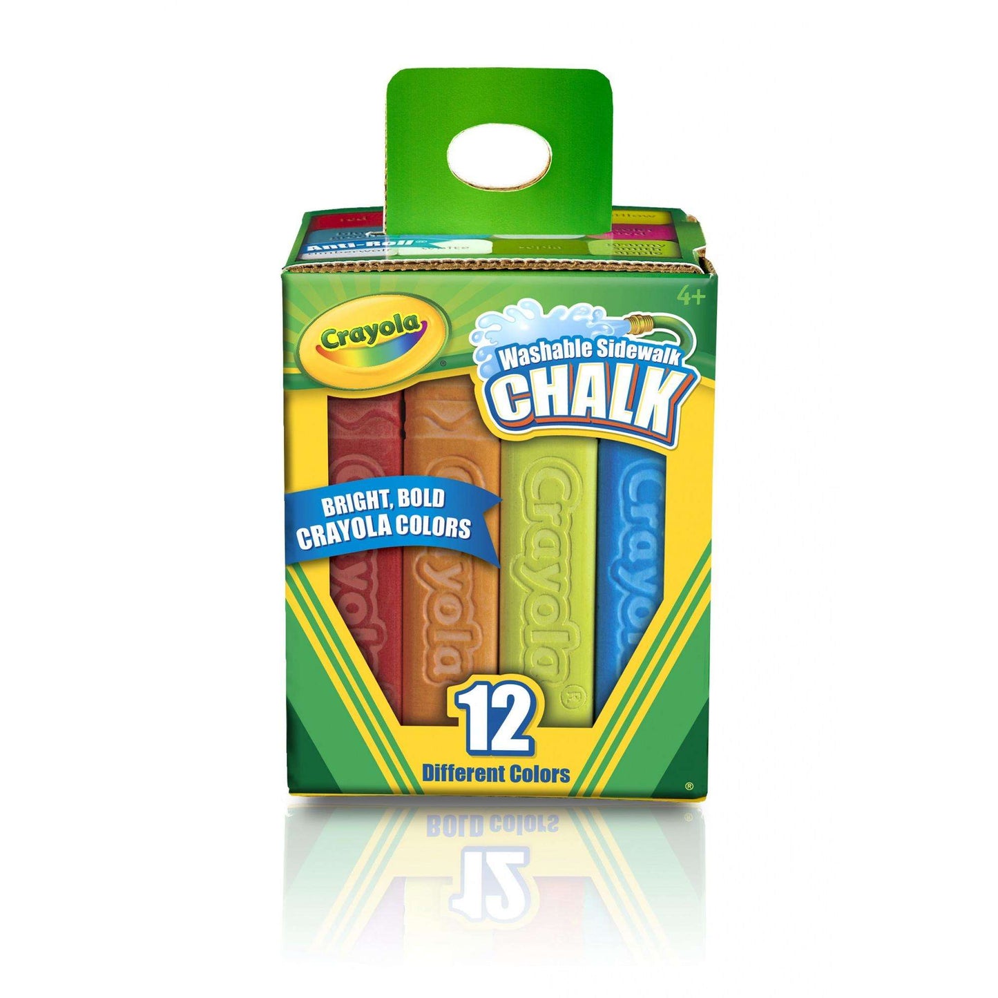 Crayola Sidewalk Chalk; 12 Count; 2 Per Box; 4 Per Case - High Mart Wholesale