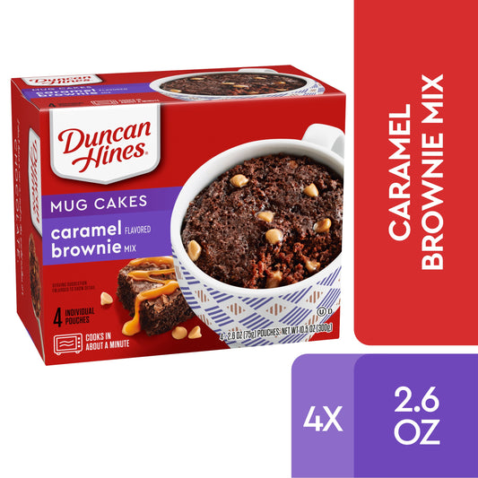 Duncan Hines Perfect Size 1 Caramel Brownie; 10.5 Ounces; 6 Per Case - High Mart Wholesale