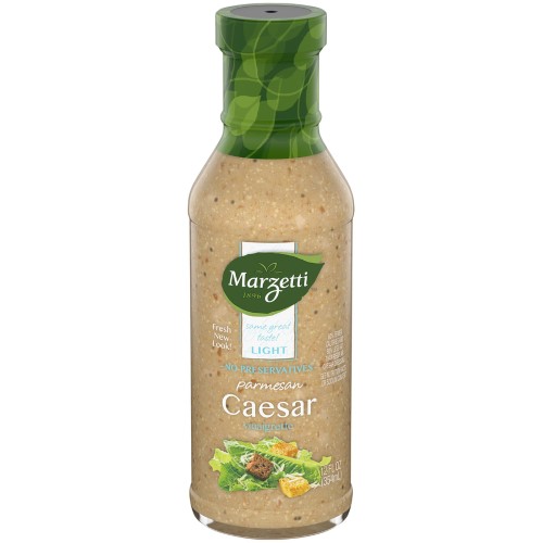 Marzetti Light Caesar Vinaigrette Dressing Bottle; 12 Fluid Ounce; 6 Per Case - High Mart Wholesale