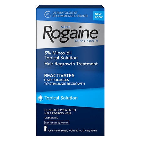 Rogaine Men Extra Strength Single; 2 Fluid Ounce; 6 Per Case - High Mart Wholesale