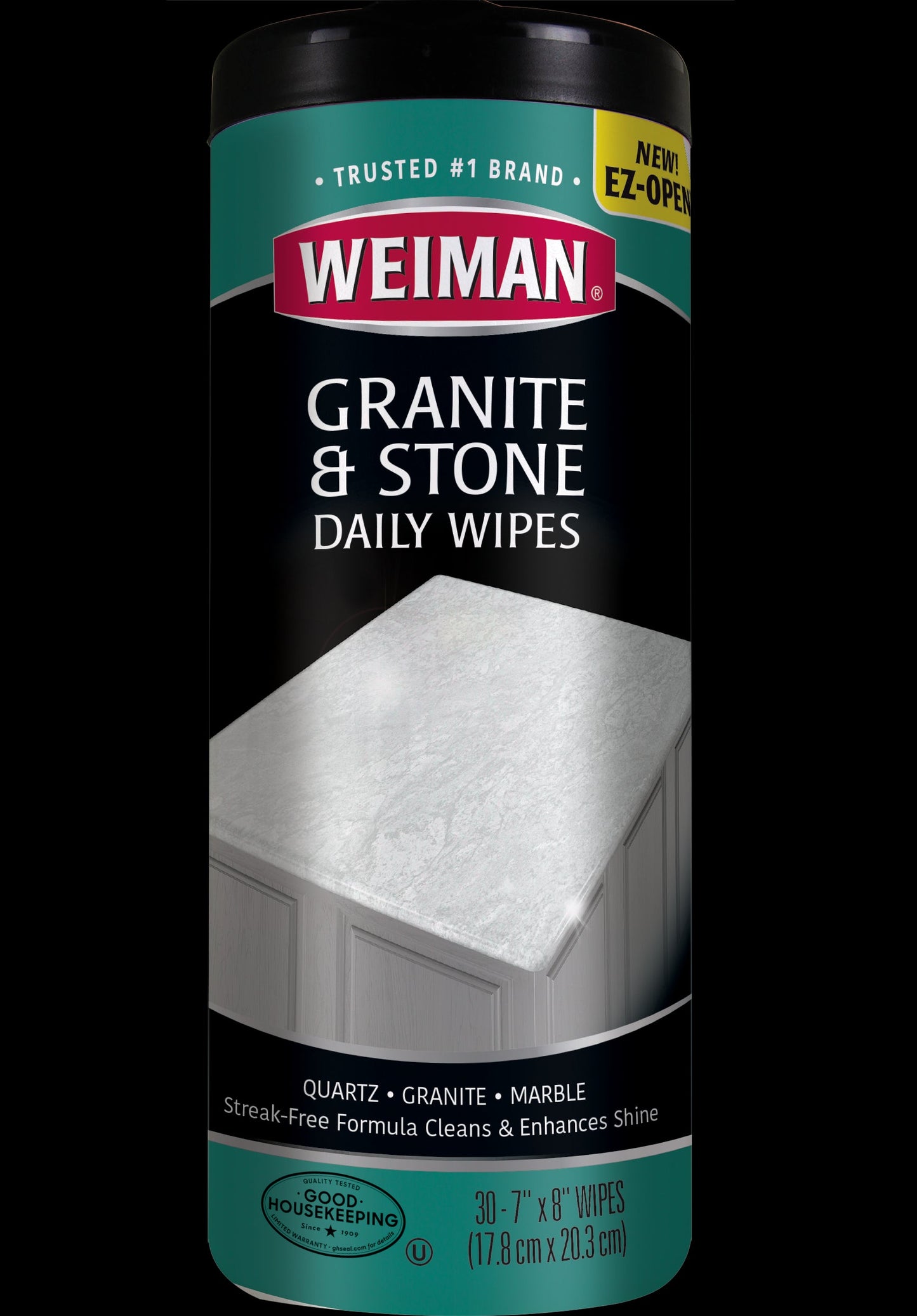 Weiman Products Granite & Stone Disinfecting Wipes; 30 Count; 6 Per Case - High Mart Wholesale