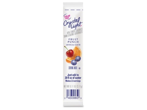 Crystal Light On The Go Variety Pack Beverage Mix; 4 Flavors; 0.92 Pounds; 120 Per Case - High Mart Wholesale