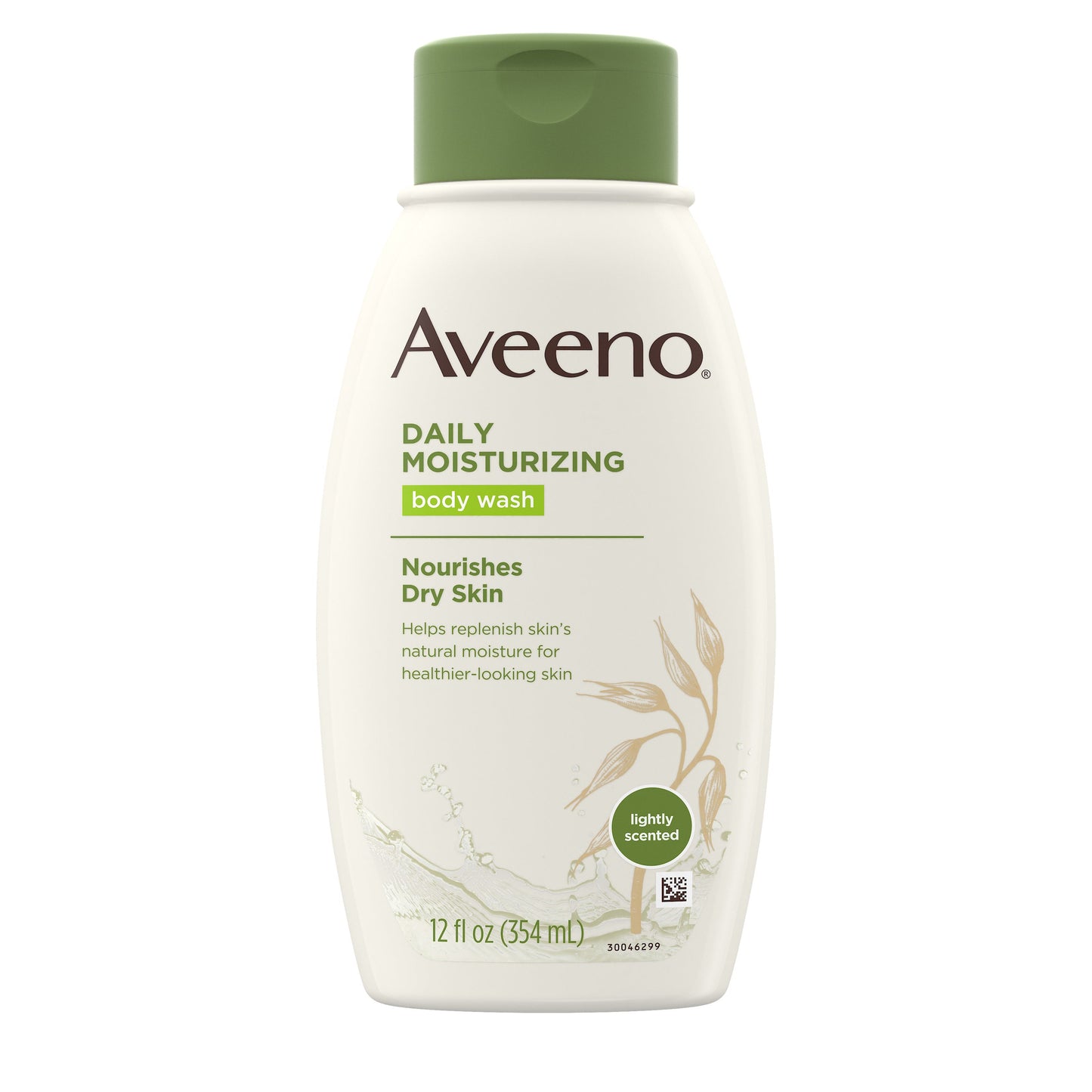 Aveeno Moisturizing Body Wash; 12 Fluid Ounces; 3 Per Box; 4 Per Case