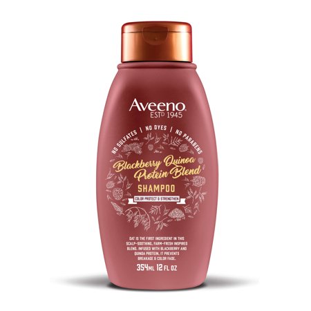 Aveeno Blackberry & Quinoa Blend Shampoo; 354 Milliliter; 4 Per Case - High Mart Wholesale