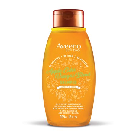 Aveeno Apple Cider Vinegar Blend Shampoo; 354 Milileter; 4 Per Case - High Mart Wholesale