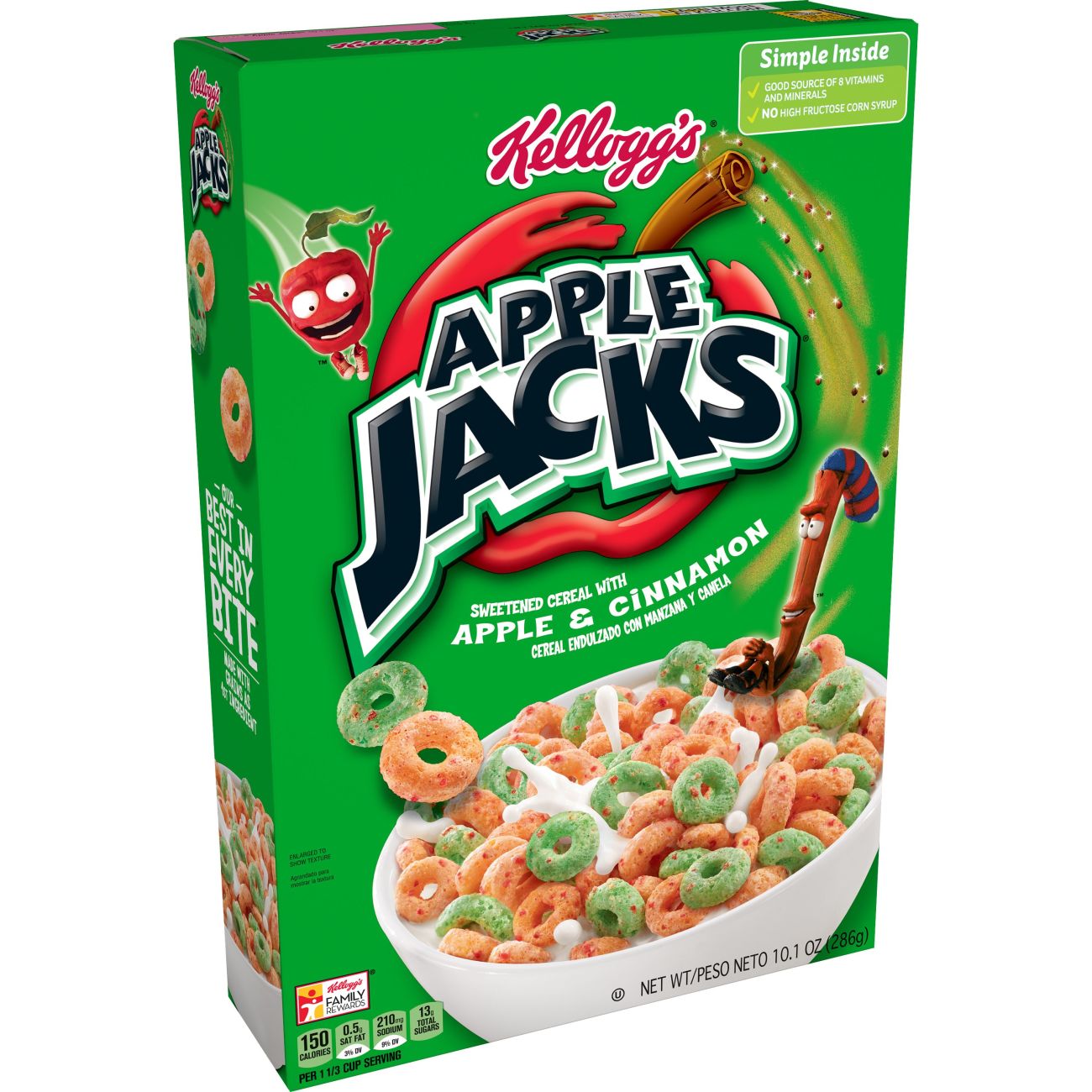 Kellogg's Apple Jacks Cereal; 10.1 Ounces; 16 Per Case