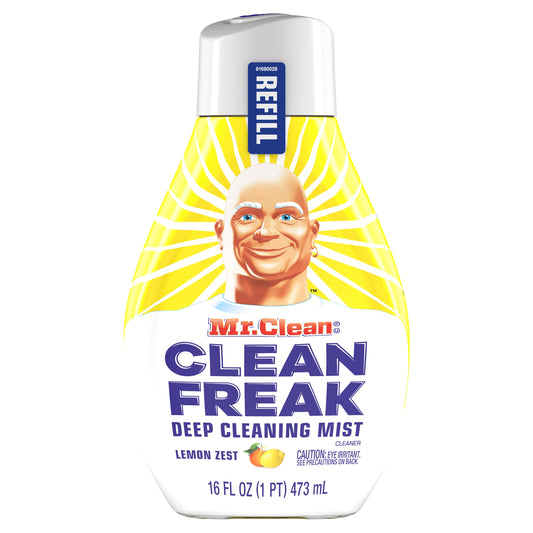 Mr. Clean Deep Cleansing Mist Lemon Zest Clean Freak Refill; 16 Fluid Ounce; 6 Per Case