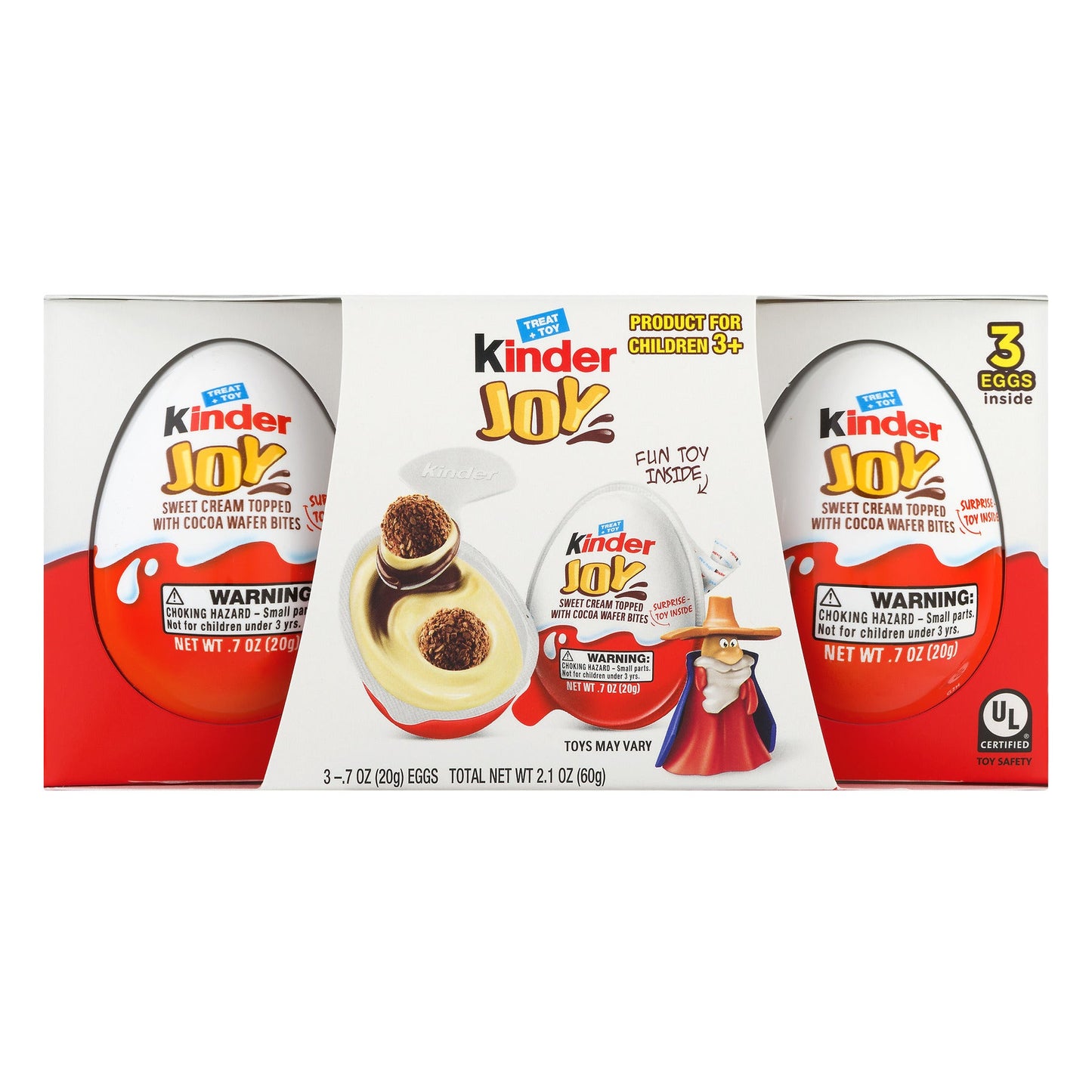 Kinder Joy Multi-Pack; 2.1 Ounce; 10 Per Case