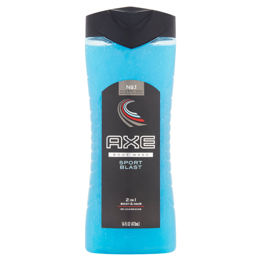 Axe Sport Blast Body Wash; 473 Milileter; 4 Per Case