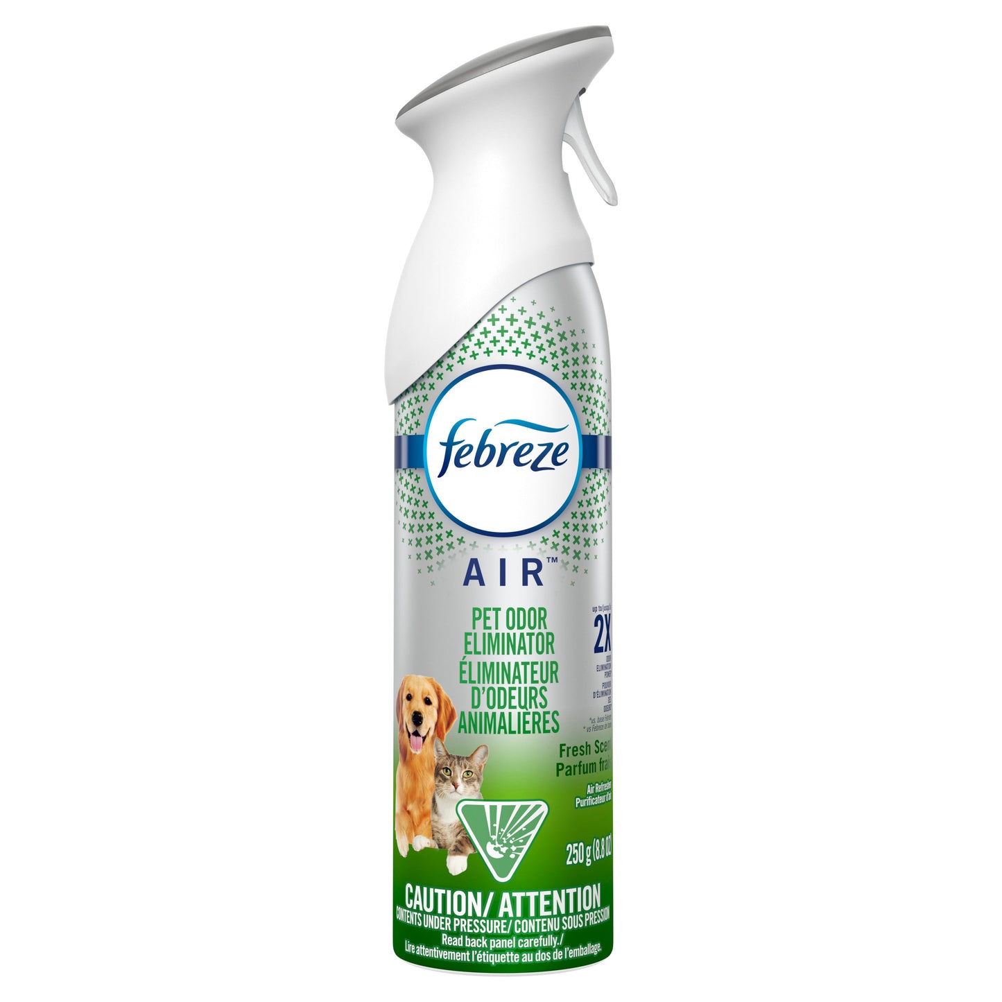 Febreze Air Spray Heavy Duty Pet Odor; 8.8 Ounce; 6 Per Case