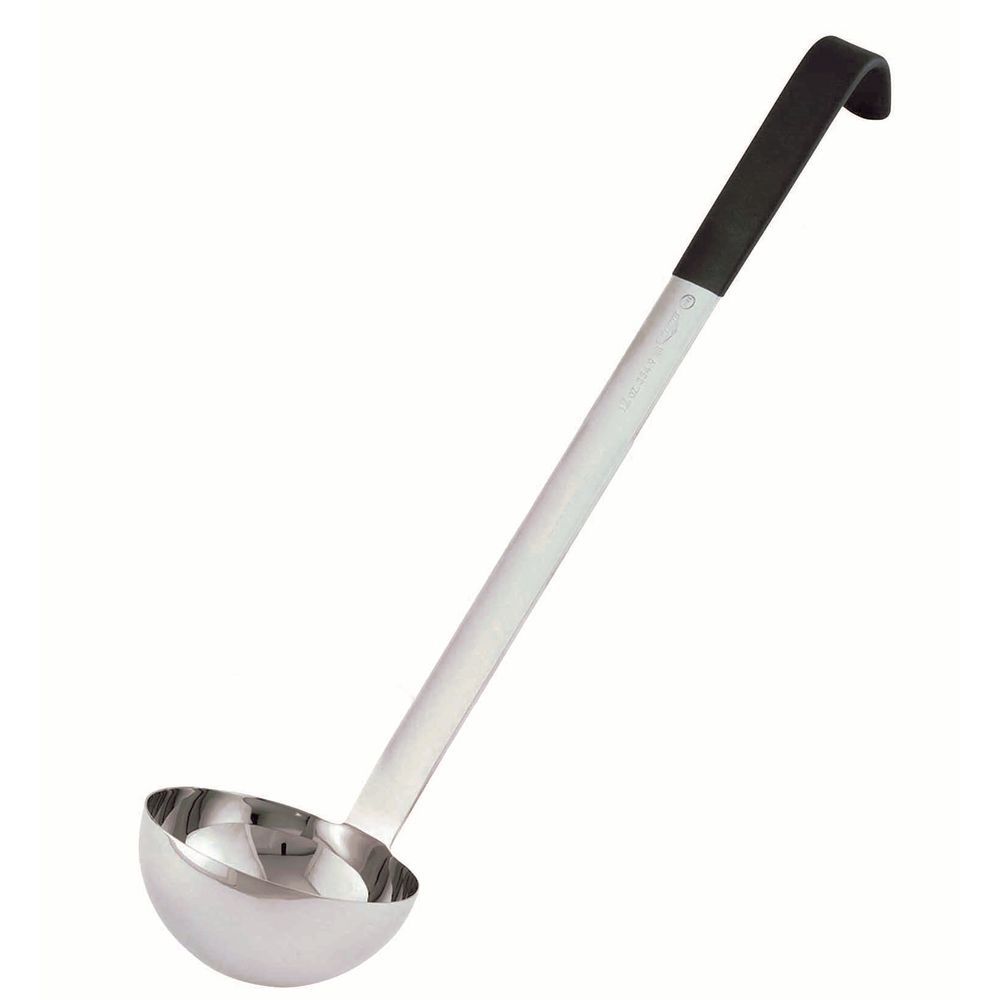 Vollrath 12 Ounce Black Heavy Duty Ladle; 6 Each; 1 Per Case