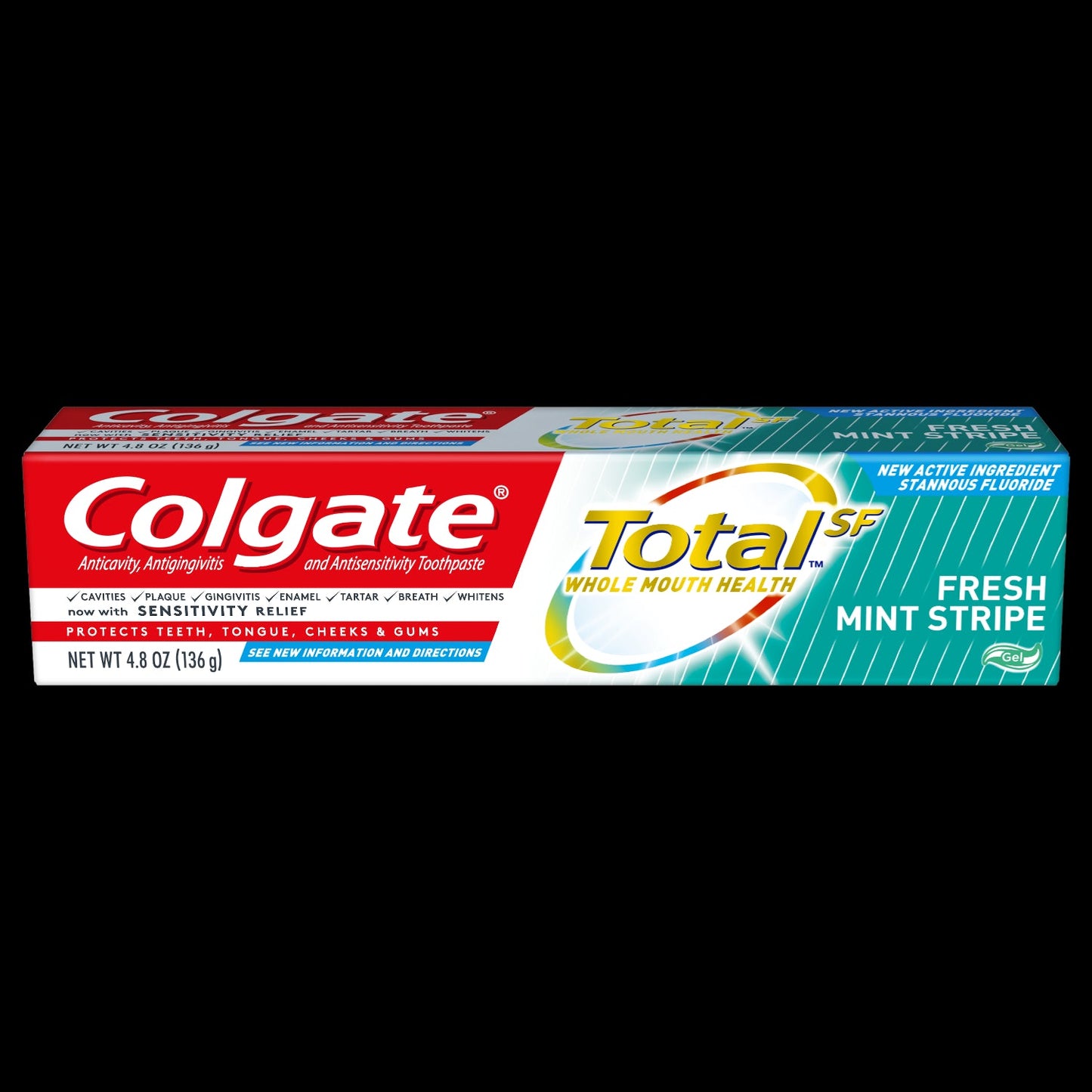 Colgate Total Toothpaste Fresh Mint; 4.8 Ounces; 6 Per Box; 4 Per Case