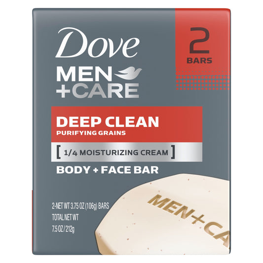 Degree Deep Clean Body And Face Bar; 7.5 Ounce; 24 Per Case