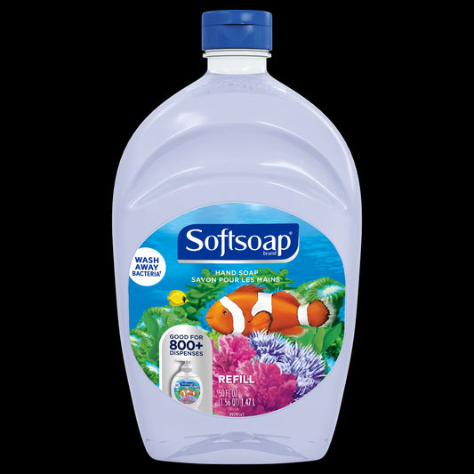 Softsoap Liquid Hand Wash Aquarium; 50 Fluid Ounces; 6 Per Case