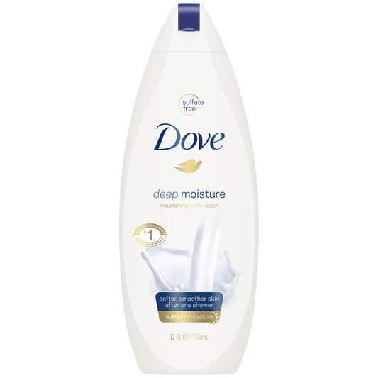 Dove Deep Moisture Body Wash; 11 Ounce; 6 Per Case