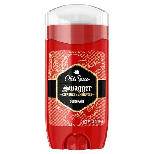 Old Spice Deodorant Red Zone Swagger; 3 Ounce; 3 Per Box; 4 Per Case