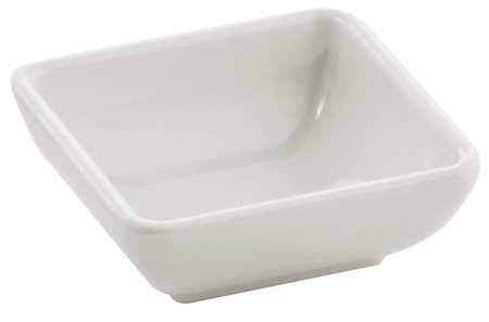 Tablecraft Frostone Collection Melamine Square Bowl White; 12 Each; 1 Per Case - High Mart Wholesale