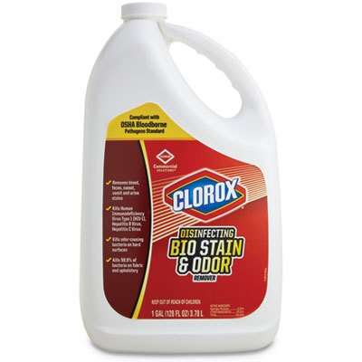 Cloroxpro Commercial Solutions Bio Stain & Odor Remover Refill; 128 Fluid Ounces; 4 Per Case - High Mart Wholesale