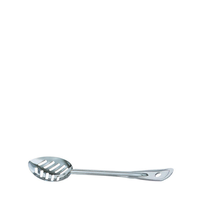 Vollrath 15 Inch Slotted Stainless Steel Serving Spoon; 1 Each