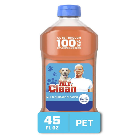 Mr. Clean Liquid Cleaning Product Pet; 45 Fluid Ounce; 6 Per Case
