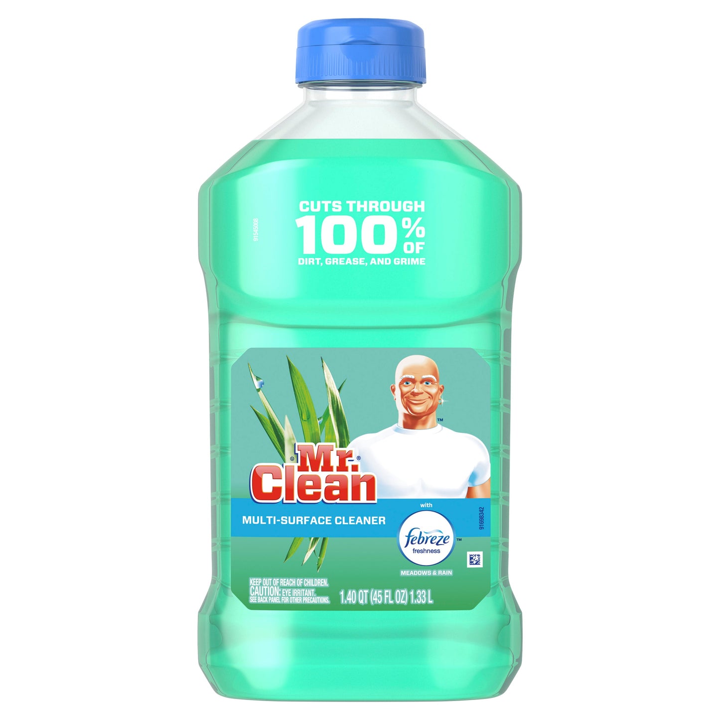 Mr. Clean Liquid Cleaning Febreze Meadows & Rain; 1.33 Liter; 6 Per Case