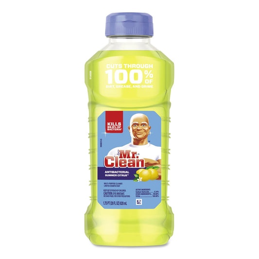 Mr. Clean Liquid Cleaning Summer Citrus; 828 Milliliter; 9 Per Case