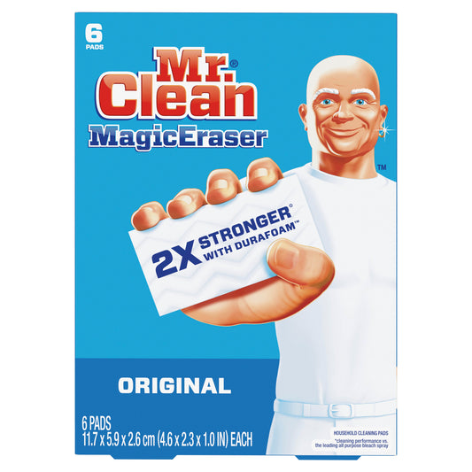 Mr. Clean Magic Eraser Original; 6 Count; 6 Per Case