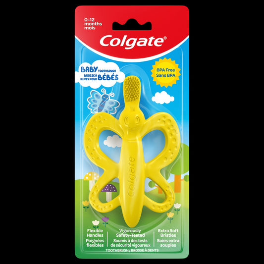 Colgate Kids Manual Toothbrush Baby Butterfly; 1 Each; 6 Per Box; 2 Per Case