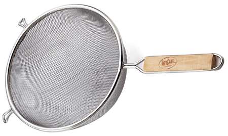 Tablecraft Strainer Single Mesh / Wood Handle; 12 Each; 1 Per Case - High Mart Wholesale