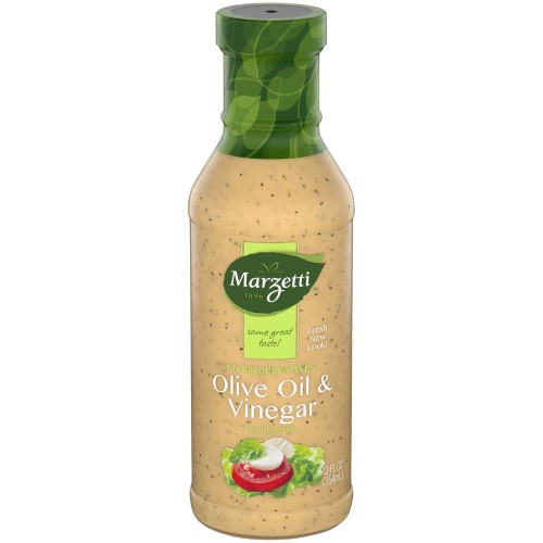 Marzetti Olive Oil And Vinegar Vinaigrette Dressing Bottle; 12 Fluid Ounce; 6 Per Case - High Mart Wholesale