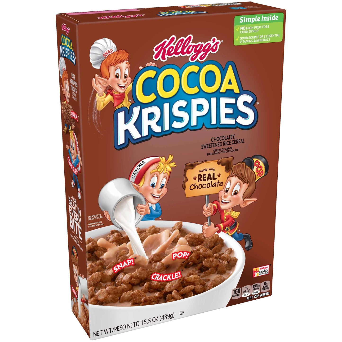 Kellogg's Cocoa Krispies Cereal; 15.5 Ounce; 8 Per Case