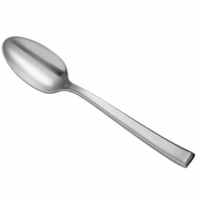 World Tableware Santorini Satin Dessert Spoon 7.25"; 12 Each - High Mart Wholesale