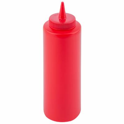 Tablecraft Red Squeeze Bottle Ketchup Cone Tip; 36 Each; 1 Per Case - High Mart Wholesale